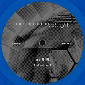 cv313 - subtraktive [remastered] - MIDNIGHT BLUE 150 GRAM TRANSPARENT VINYL - Echospace [Detroit]