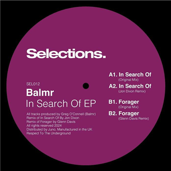 Balmr - In Search Of EP - Selections