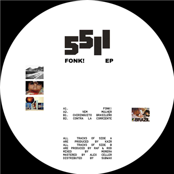 KAIR / Raf & Rod - Fonk! EP - 5511 Records