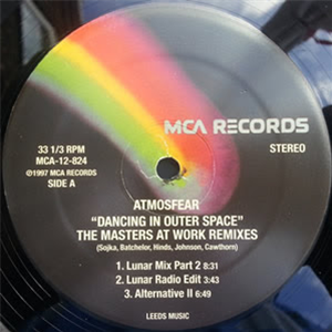 Atmosfear - Dancing in Outer Space (The Masters at Work Remixes) - MCA