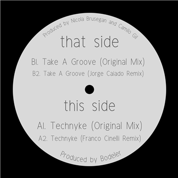 Bodeler / Nicola Brusegan & Camilo Gil - MBK002 (ft. remixes by Franco Cinelli and Jorge Caiado) - Minimal Brooklyn Records Bodeler / Nicola Brusegan & Camilo Gil - MBK002 (ft. remixes by Franco Cinelli and Jorge Caiado) - Minimal Brooklyn Records