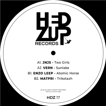 JNJS,Enzo Leep, Vern, Matpri - HDZ #17 - Splattered Vinyl - Hedzup JNJS,Enzo Leep, Vern, Matpri - HDZ #17 - Splattered Vinyl - Hedzup