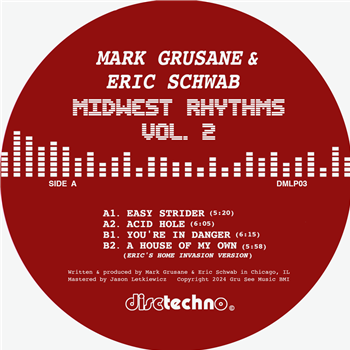 MARK GRUSANE & ERIC SCHWAB - MIDWEST RHYTHMS VOL. 2 - DISCTECHNO