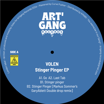 Volen - Stinger Pinger EP - Art Gang Records