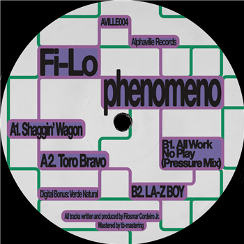 Fi-Lo – Phenomeno EP - Alphaville Records