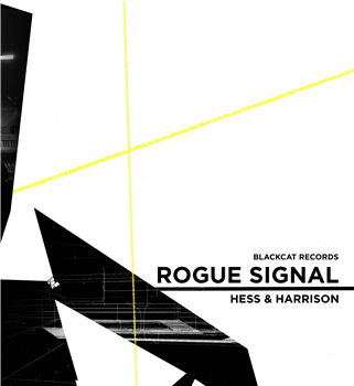 Hess & Harrison - Rogue Signal - 12" Smoke Grey / White Coloured - Black Cat Records