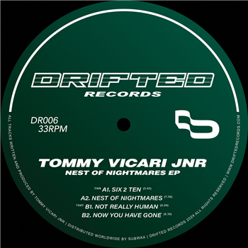 Tommy Vicari Jnr - Nest of Nightmares EP - Drifted Records Tommy Vicari Jnr - Nest of Nightmares EP - Drifted Records