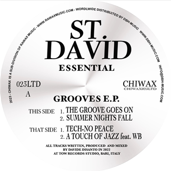 ST. DAVID - ESSENTIAL GROOVES E.P.  - Chiwax