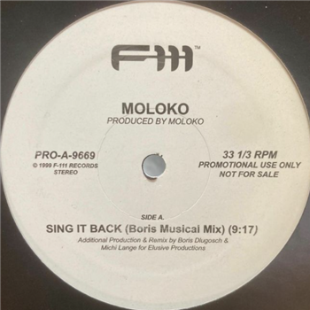 Moloko - Sing It Back (Remixes) - F-111 Records