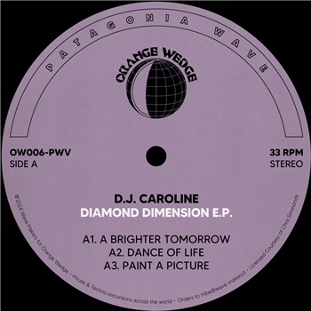 D.J. Caroline - Diamond Dimension E.P. - Orange Wedge