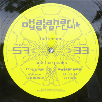 Buttechno - solstice peaks - Kalahari Oyster Cult 