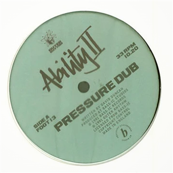 Ability II - Pressure Dub - Outer Rhythm