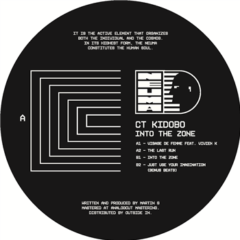 CT Kidobo - Into The Zone EP - Nuema Records