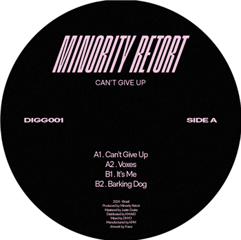 Minority Retort - Cant Give Up - Digger Minority Retort - Cant Give Up - Digger