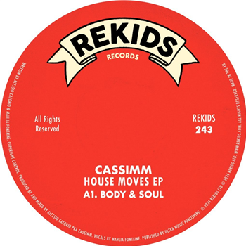 CASSIMM - House Moves EP - Rekids