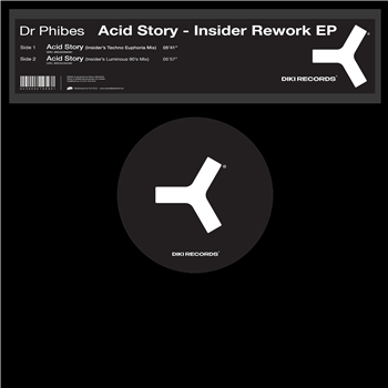 DR PHIBES - ACID STORY (INSIDER REWORK EP) - DIKI RECORDS DR PHIBES - ACID STORY (INSIDER REWORK EP) - DIKI RECORDS