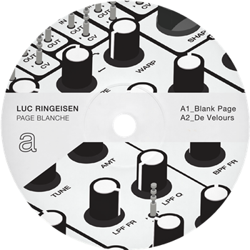 Luc Ringeisen - Page Blanche - 2x12" - Vinylclub Luc Ringeisen - Page Blanche - 2x12" - Vinylclub