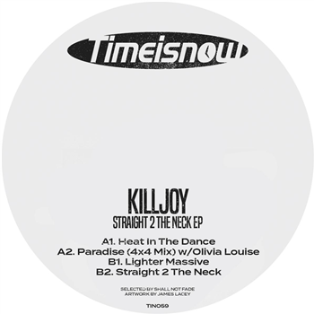 Killjoy - Straight 2 The Neck EP [red vinyl / label sleeve] - Time Is Now