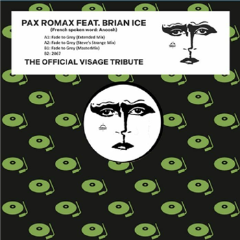 Pax Romax feat Brian Ice - Fade To Grey - Random Vinyl Pax Romax feat Brian Ice - Fade To Grey - Random Vinyl