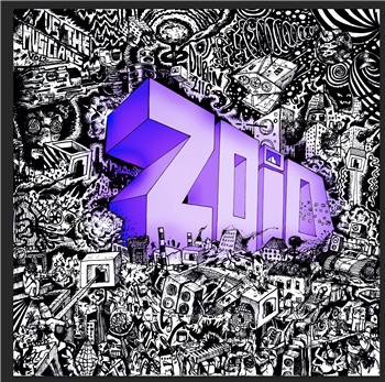 ZOiD - ZOiD Vs Musicians Vol 2 - LP (transparent w purple marbling) - Zoitrax ZOiD - ZOiD Vs Musicians Vol 2 - LP (transparent w purple marbling) - Zoitrax