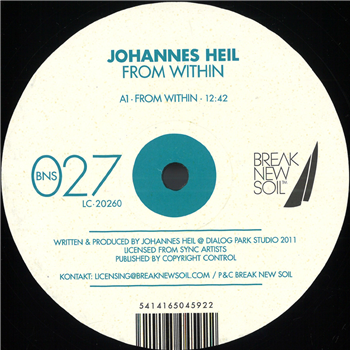 Johannes Heil - From Within - Break New Soil Johannes Heil - From Within - Break New Soil