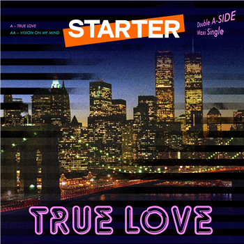 Starter - True Love / Vision On My Mind EP - orange colored vinyl - Thunder Touch Records Starter - True Love / Vision On My Mind EP - orange colored vinyl - Thunder Touch Records