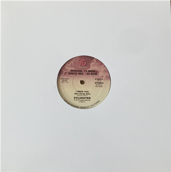 Sylvester - I Need You (Ron Hardy Edit) - Fantasy