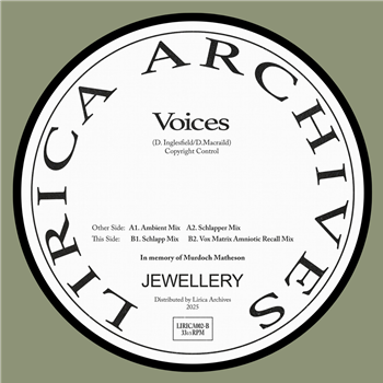 Jewellery - Voices - Lirica Archives