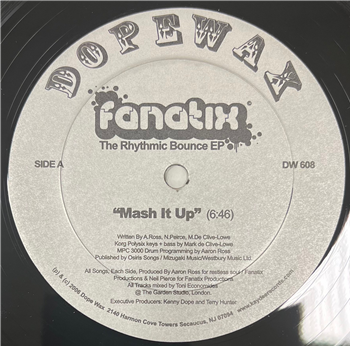 Fanatix - The Rhythmic Bounce EP - Dopewax