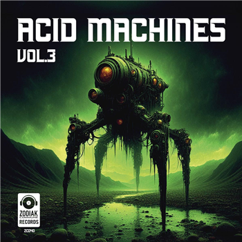 G303 / Acidupdup / Citric Acid - Acid Machines vol. 3 - [limited poster edition] - Zodiak Commune Records