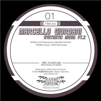 Marcello Giordani - Synthetic Music Pt. 2 - Dirt Crew Recordings