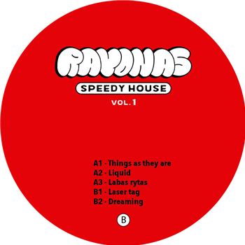 Rayonas - Speedy House Vol. 1 - Rayonas Records