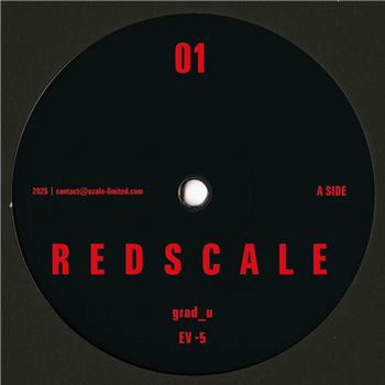 Grad_U - REDSCALE 01 (VINYL ONLY) (RED-BLACK SPLIT VINYL) - redscale
