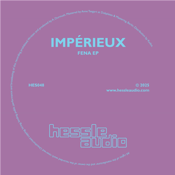 Impérieux - Fena EP - Hessle Audio