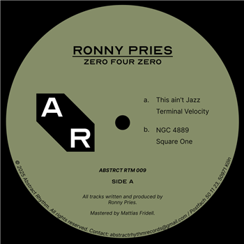 Ronny Pries - Zero Four Zero - Abstract Rhythm Ronny Pries - Zero Four Zero - Abstract Rhythm