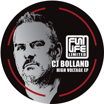 CJ Bolland - High Voltage EP [transparant red vinyl] - Flatlife Limited