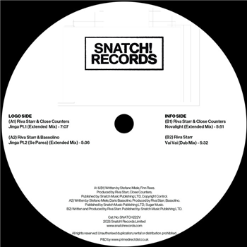 Riva Starr & Close Counters - Keep Me On The Dancefloor Jamz - SNATCH RAW Riva Starr & Close Counters - Keep Me On The Dancefloor Jamz - SNATCH RAW