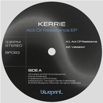 KERRIE - ACT OF RESISTANCE - Blueprint KERRIE - ACT OF RESISTANCE - Blueprint