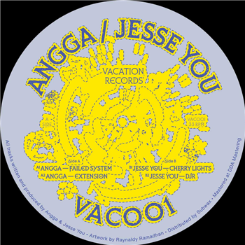 Angga / Jesse You - VAC001 - Vacation Records