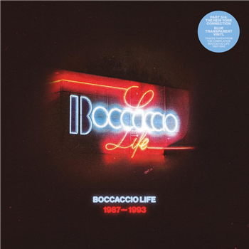 VARIOUS ARTISTS - BOCCACCIO LIFE - 1987-1993 - PART 3/4 - blue transparent vinyl - MUSIC MAN RECORDS VARIOUS ARTISTS - BOCCACCIO LIFE - 1987-1993 - PART 3/4 - blue transparent vinyl - MUSIC MAN RECORDS