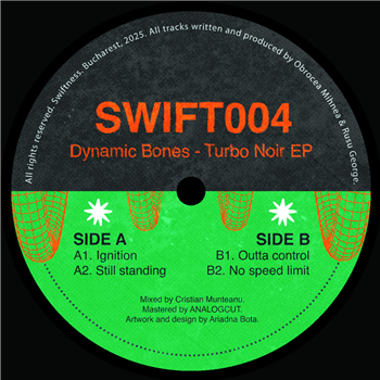 Dynamic Bones - Turbo Noir EP - Swiftness Records
