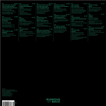 Marcel Dettmann - Running Back Mastermix: Marcel Dettmann - Edits & Cuts (3LP) - Running Back Marcel Dettmann - Running Back Mastermix: Marcel Dettmann - Edits & Cuts (3LP) - Running Back