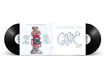 Various Artists Telepathic Fish: Trawling The Early 90s Ambient Underground 2xLP and booklet - Fundamental Frequencies