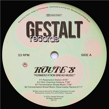 Route 8 - Fermentation Bread Music
- Gestalt Records Route 8 - Fermentation Bread Music
- Gestalt Records