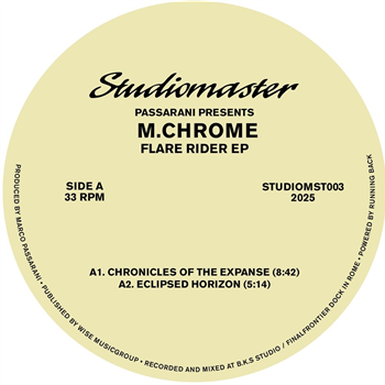 Passarani presents M.Chrome - Flare Rider - Studiomaster Passarani presents M.Chrome - Flare Rider - Studiomaster