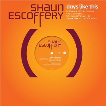 Shaun EscoferryDays Like This (Incl. MJ Cole / DJ Spinna / K-Klass / Spen & Karizma Rexmies) - Demon Music Group Shaun EscoferryDays Like This (Incl. MJ Cole / DJ Spinna / K-Klass / Spen & Karizma Rexmies) - Demon Music Group