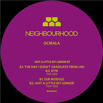 Ocirala - Just a Little Bit Longer EP - Neighbourhood Ocirala - Just a Little Bit Longer EP - Neighbourhood