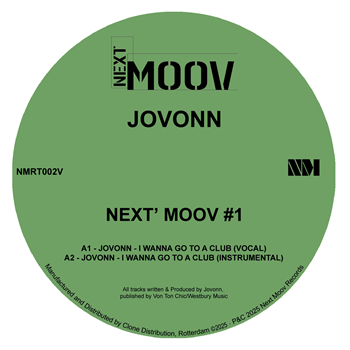 Jovonn - Next Moov #1 - Next Moov Records Jovonn - Next Moov #1 - Next Moov Records