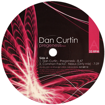 Dan Curtin - Pregenesis Remixes - Elypsia Dan Curtin - Pregenesis Remixes - Elypsia