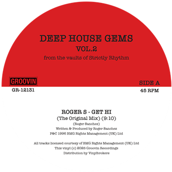 Roger S / Loop 7 / After Hours - Deep House Gems vol.2 - Groovin Recordings Roger S / Loop 7 / After Hours - Deep House Gems vol.2 - Groovin Recordings